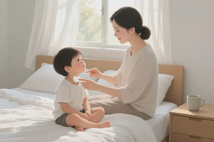 幼儿脖子容易长湿疹可以根治吗(图1)