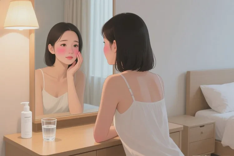 女生脸上偶尔长湿疹可以根治吗(图1)