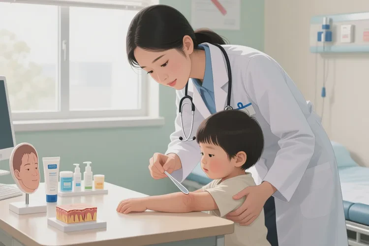 幼儿手臂有湿疹可以根治吗(图2)