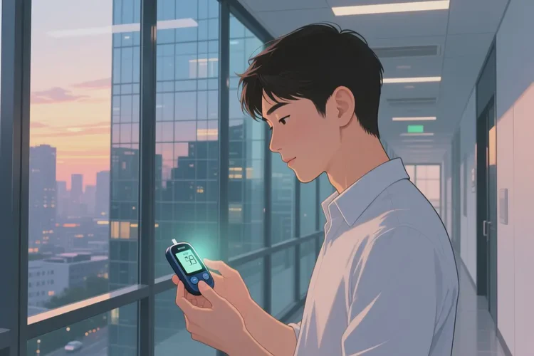 30岁中餐血糖12.2是怎么回事(图1)