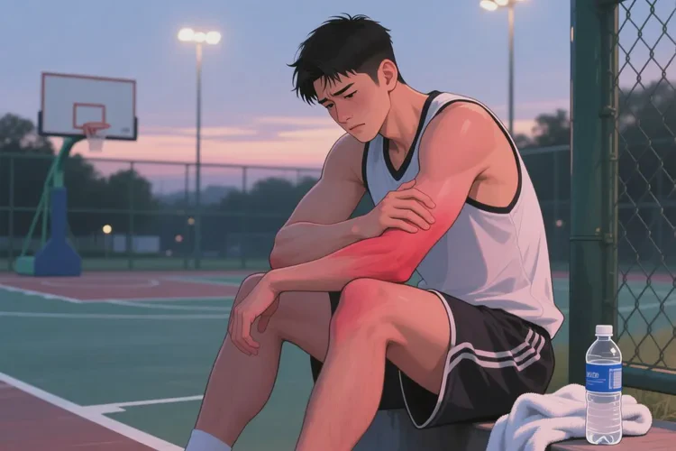 男生四肢容易长湿疹可以根治吗(图1)