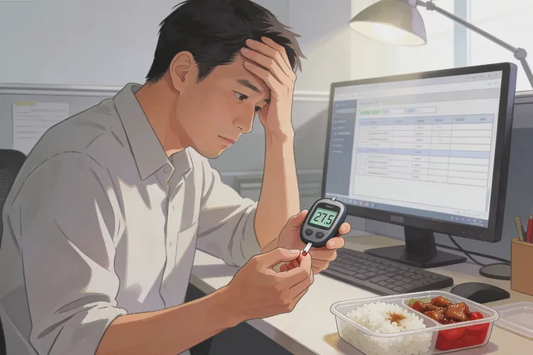 30岁中餐血糖27.5是怎么回事(图1)