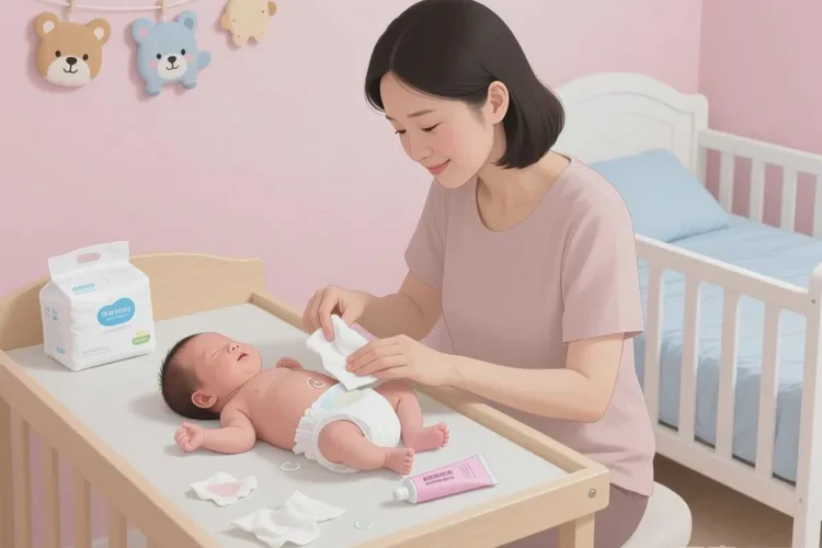 新生儿肛周有湿疹可以根治吗(图1)