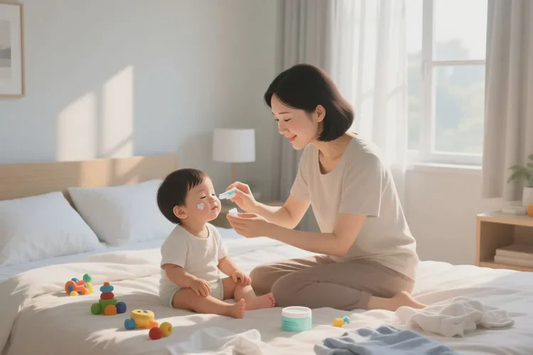 小儿大腿偶尔起湿疹能根治吗(图1)