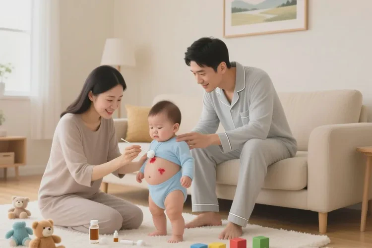 幼儿肚子上偶尔起湿疹可以根治吗(图3)