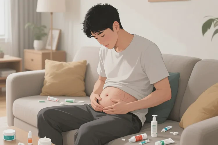 男生肚子经常长湿疹可以根治吗(图1)