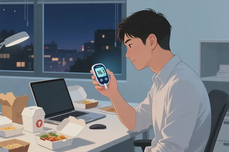 30岁中餐血糖16.1是怎么回事(图1)