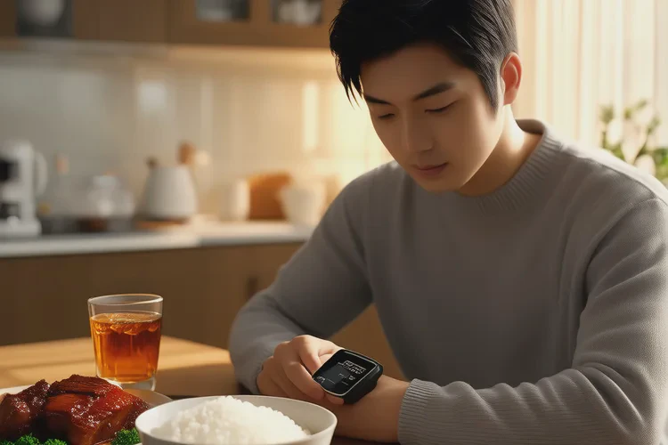 34岁晚餐血糖10点7是怎么回事(图1)