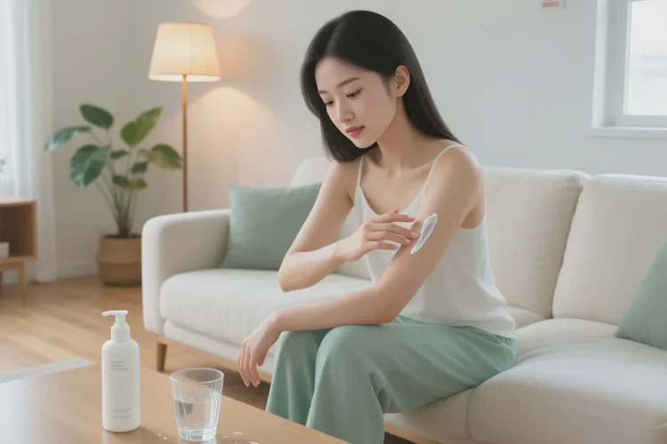 女生手臂上出现湿疹可以根治吗(图1)