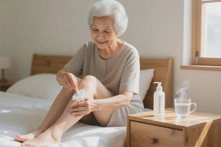 老年人小腿上容易长湿疹可以根治吗(图1)