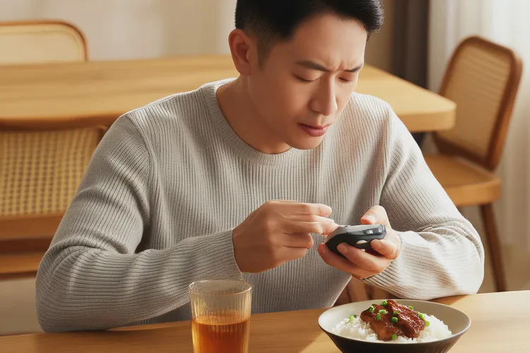 33岁中餐血糖27.1是怎么回事(图1)