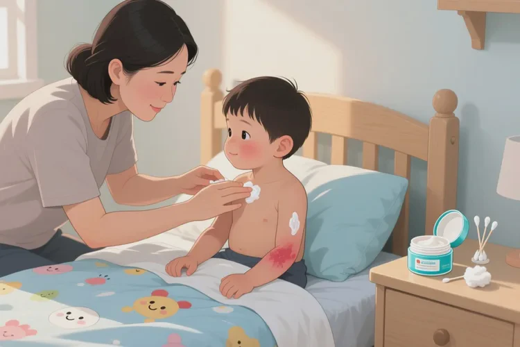 小儿四肢偶尔长湿疹可以根治吗(图1)