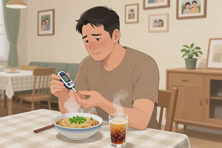 30岁中餐血糖22.7是怎么回事(图1)