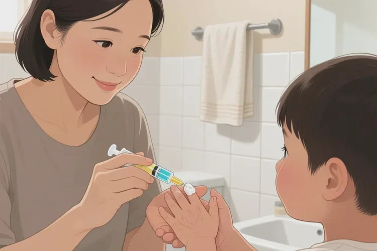 小儿手上容易起湿疹能根治吗(图1)