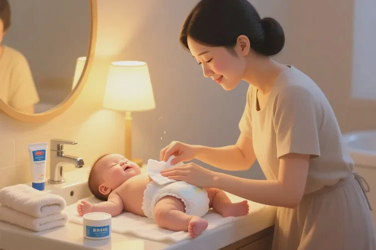 新生儿肛周出湿疹可以根治吗(图1)