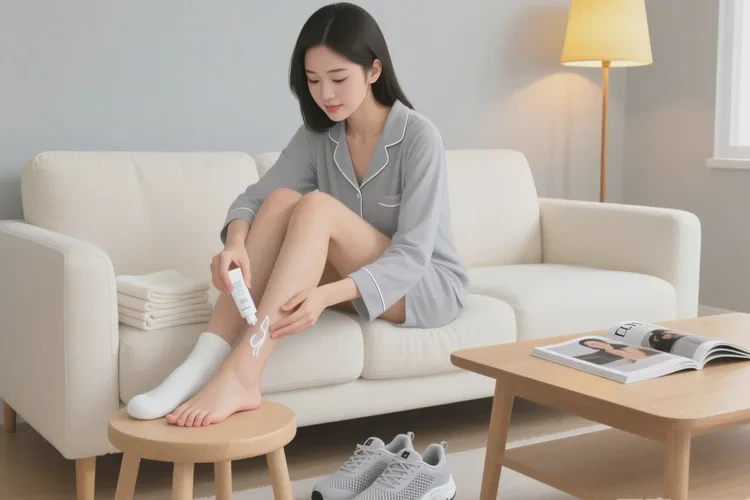 女性脚上容易长湿疹可以根治吗(图1)