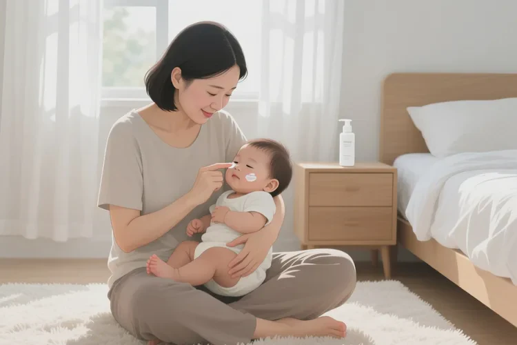 小儿面部容易长湿疹可以根治吗(图1)