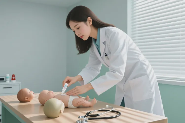 新生儿大腿容易起湿疹可以根治吗(图2)