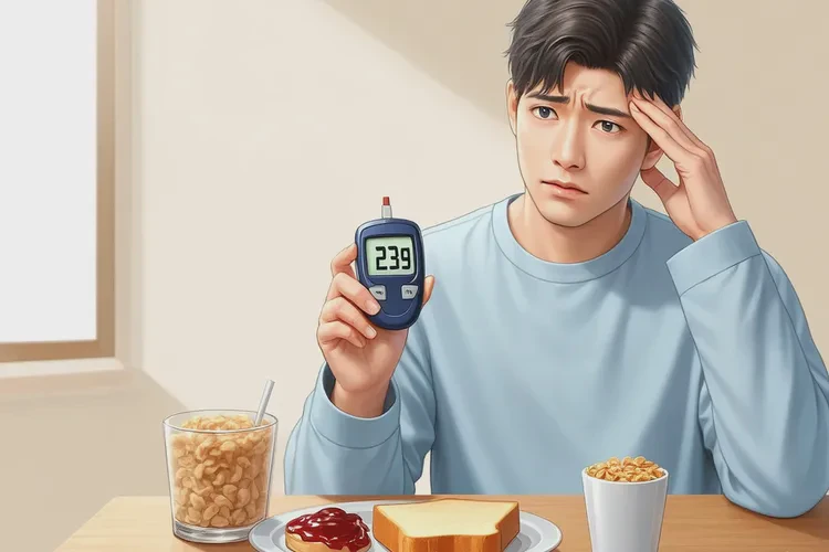 33岁早餐血糖23.9是怎么回事(图1)