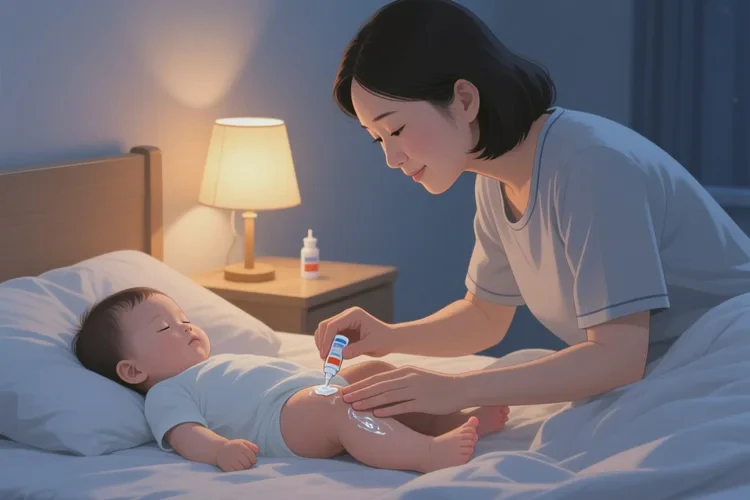 幼儿小腿出现湿疹可以根治吗(图1)