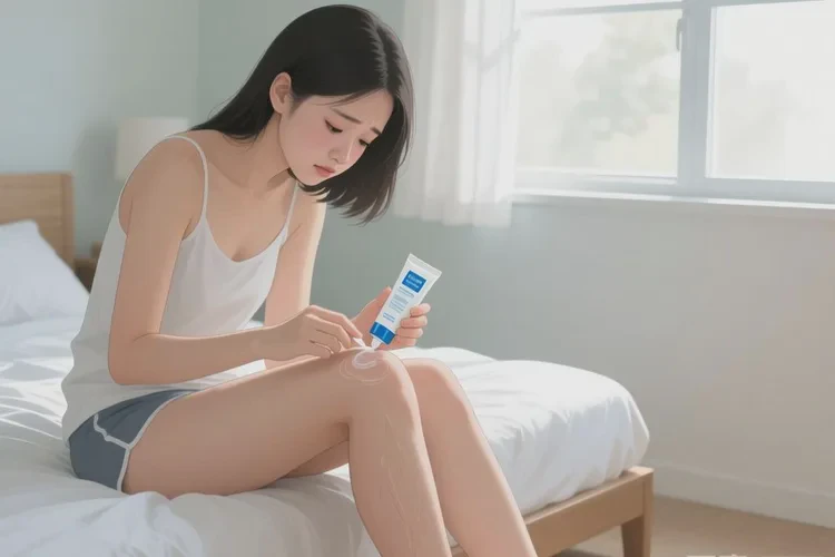 女生大腿出湿疹可以根治吗(图1)