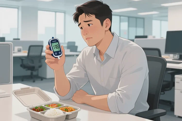 30岁中餐血糖10.5是怎么回事(图1)