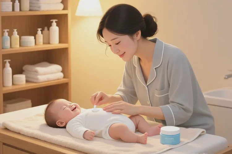 新生儿肚子长湿疹能根治吗(图1)