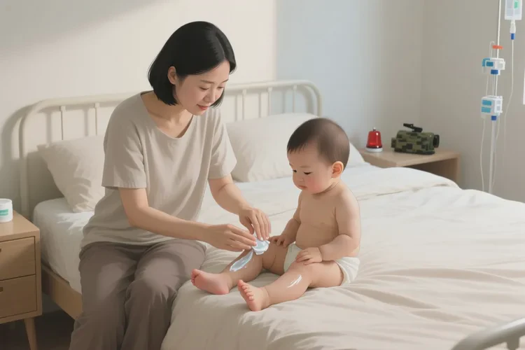 幼儿小腿偶尔起湿疹能根治吗(图1)