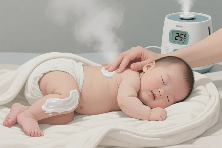 新生儿小腿上容易起湿疹能根治吗(图2)