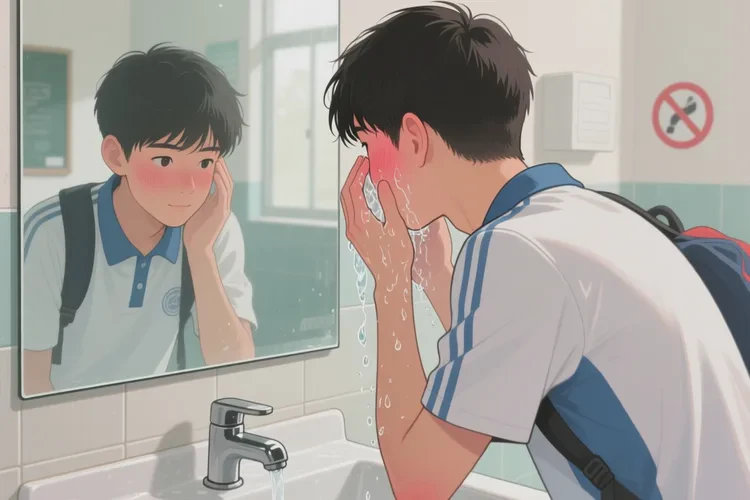 中学生面部容易起湿疹能根治吗(图2)