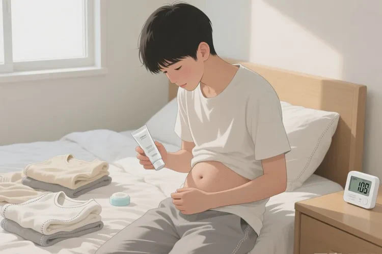 青少年肚子出湿疹能根治吗(图1)