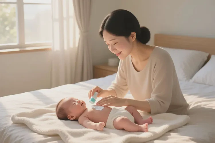 新生儿脖子长湿疹能根治吗(图1)