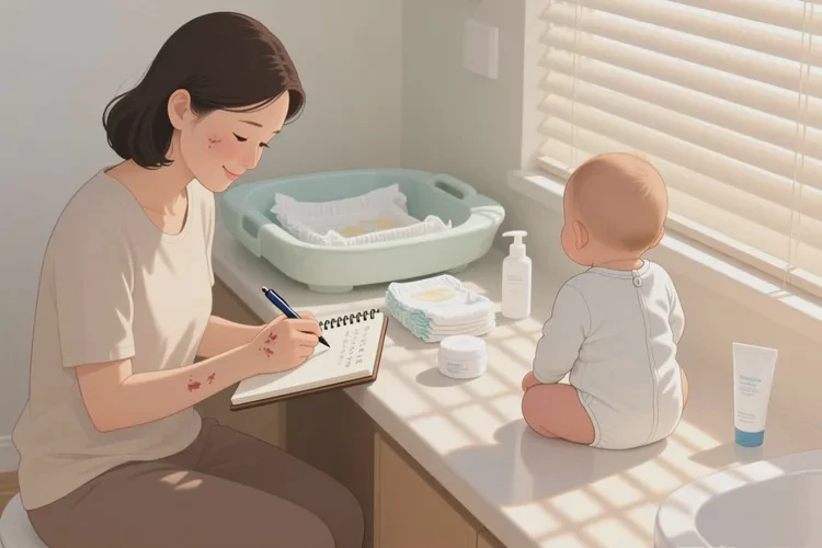 新生儿四肢偶尔长湿疹能根治吗(图4)