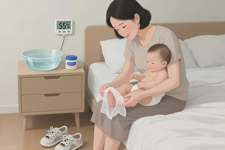 幼儿脚上经常起湿疹能根治吗(图2)