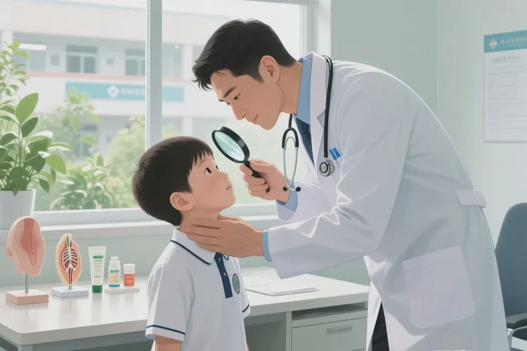 小学生脖子偶尔长湿疹能根治吗(图2)