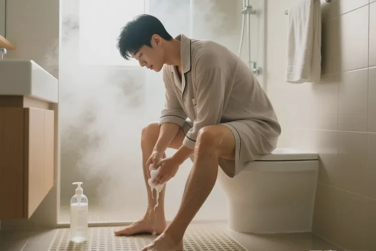 男生大腿上偶尔起湿疹能根治吗(图3)