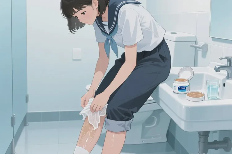 中学生小腿起湿疹能根治吗(图1)