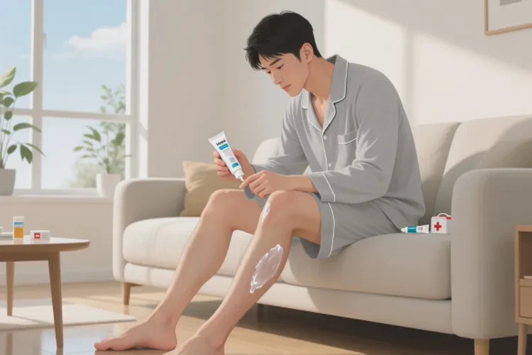 男生小腿上起湿疹能根治吗(图1)