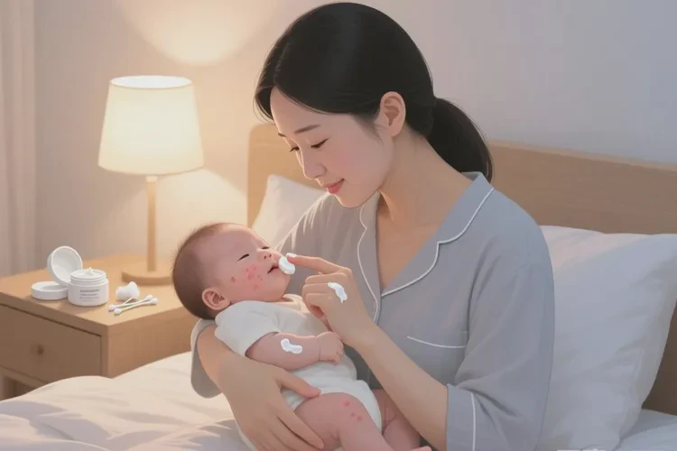 新生儿面部长湿疹能根治吗(图1)