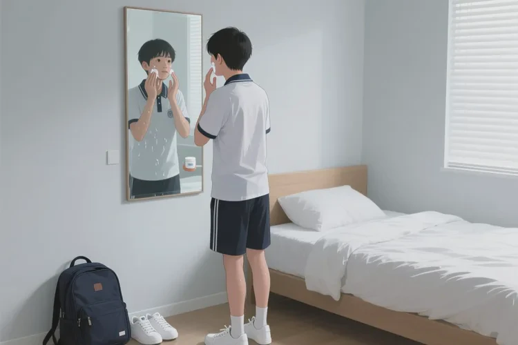 中学生脸上有湿疹能根治吗(图3)