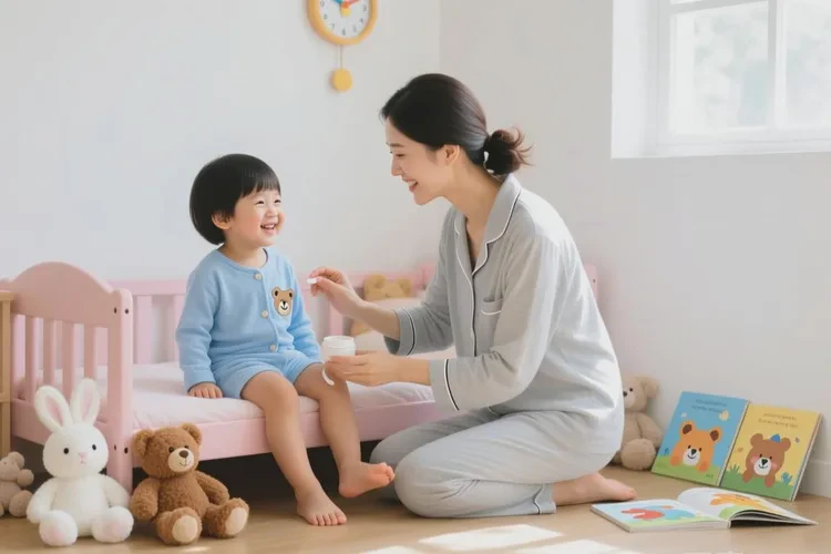 小儿小腿上偶尔长湿疹能根治吗(图1)