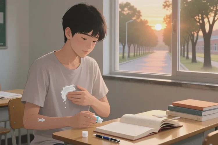 中学生肚子有湿疹能根治吗(图1)