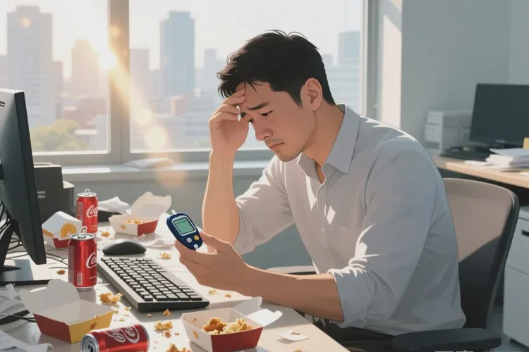 30岁下午血糖12.7是怎么回事(图1)