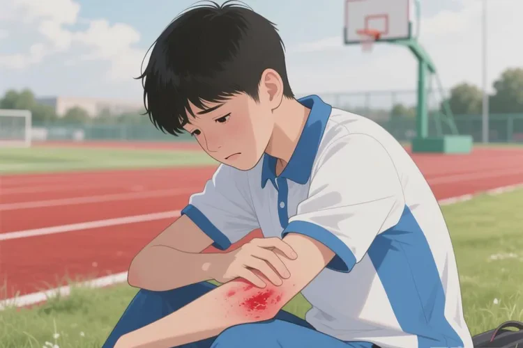 青少年手臂上偶尔长湿疹能根治吗(图1)