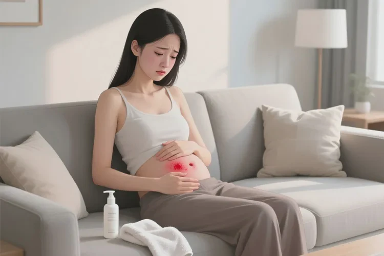 女生肚子上经常长湿疹能根治吗(图1)