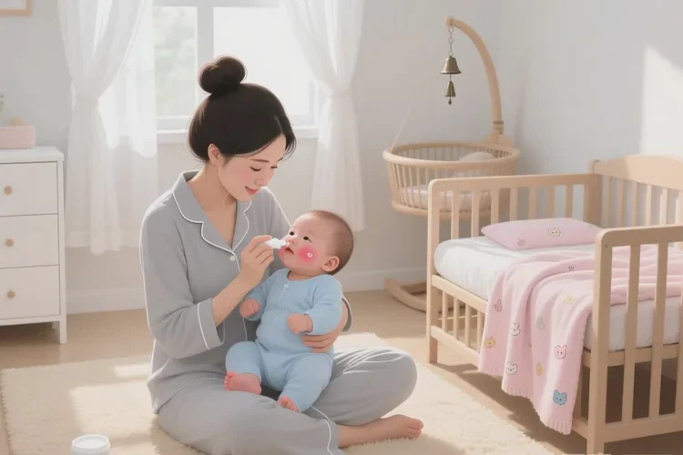 新生儿身上偶尔长湿疹能根治吗(图1)