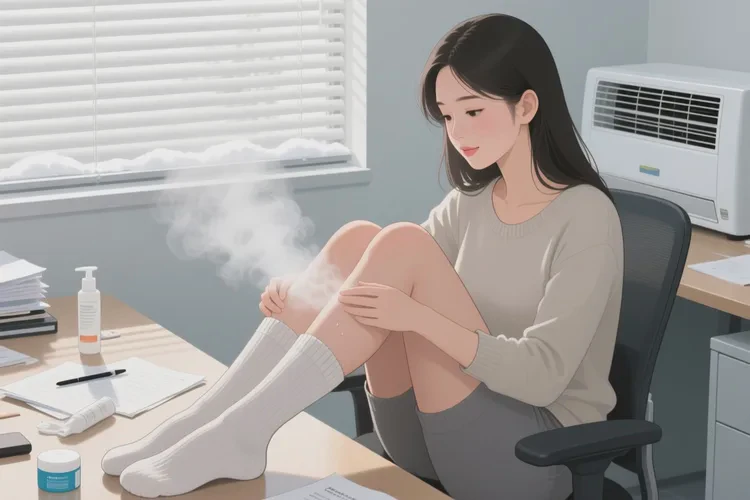 女生小腿上容易起湿疹能根治吗(图1)