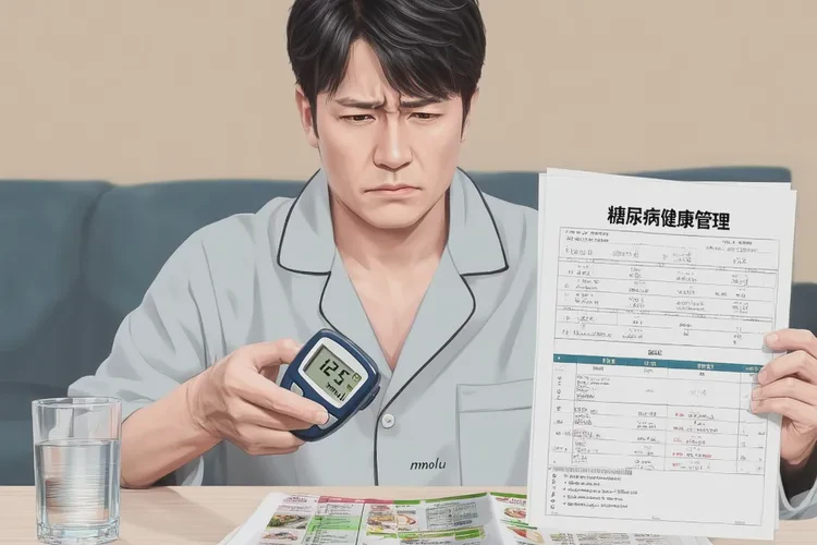 34岁早上血糖12点5是怎么回事(图1)