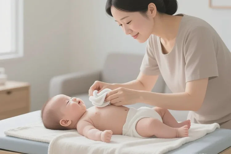 新生儿脖子有湿疹能根治吗(图1)