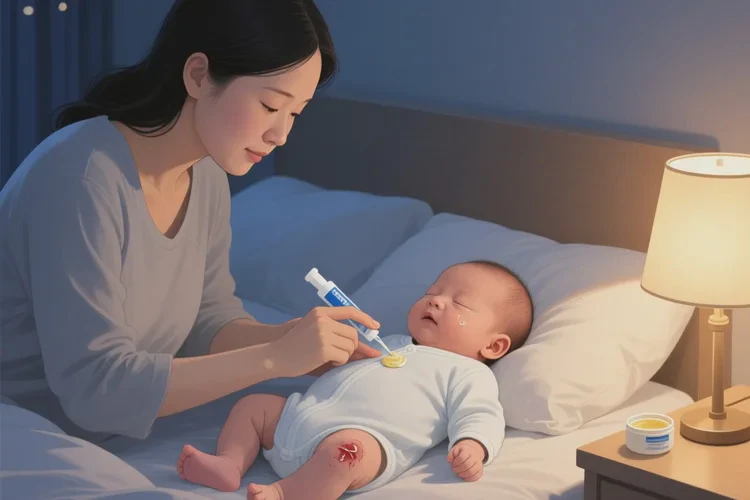 新生儿全身起湿疹能根治吗(图1)